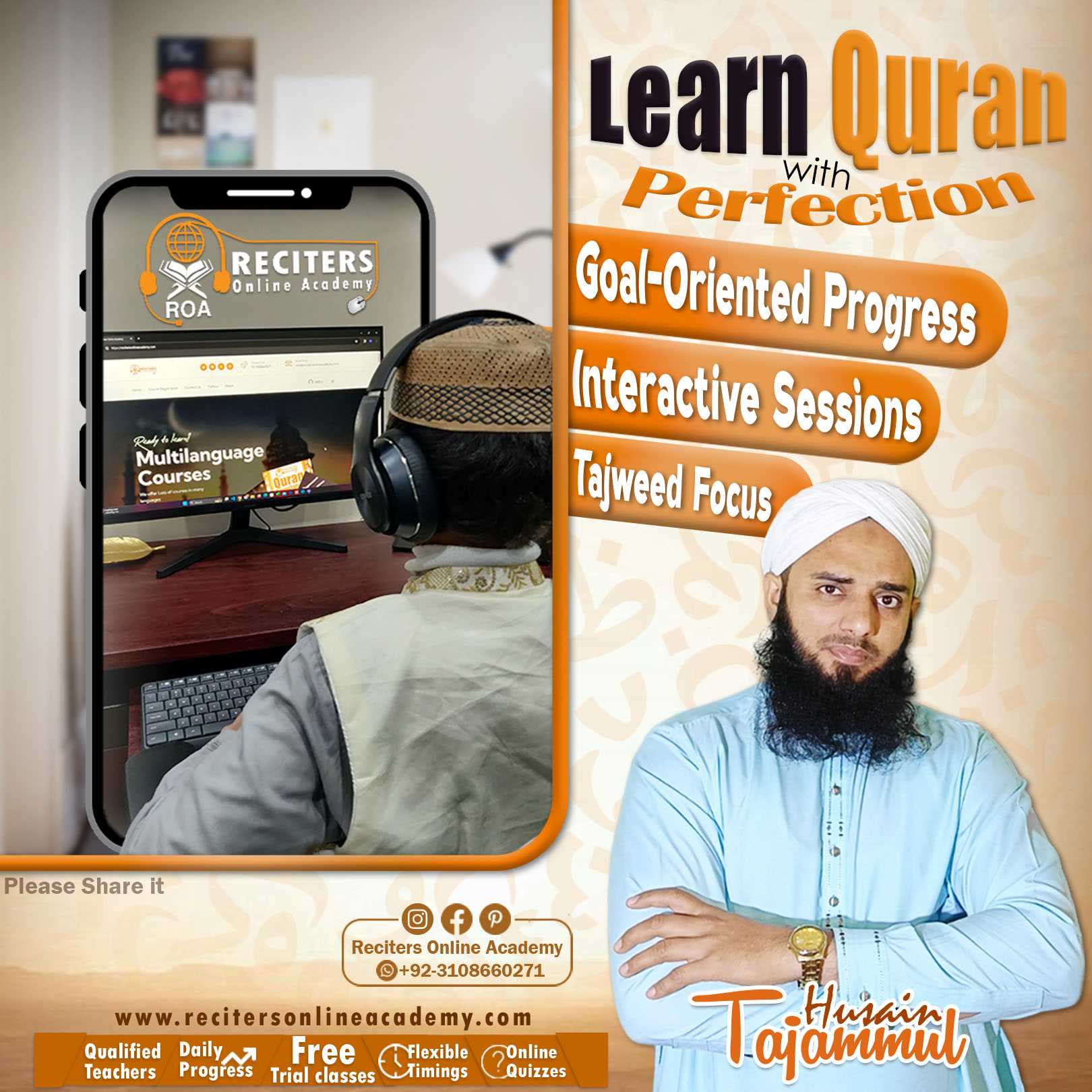 Highlighting the Special Features of Online Quran Learning