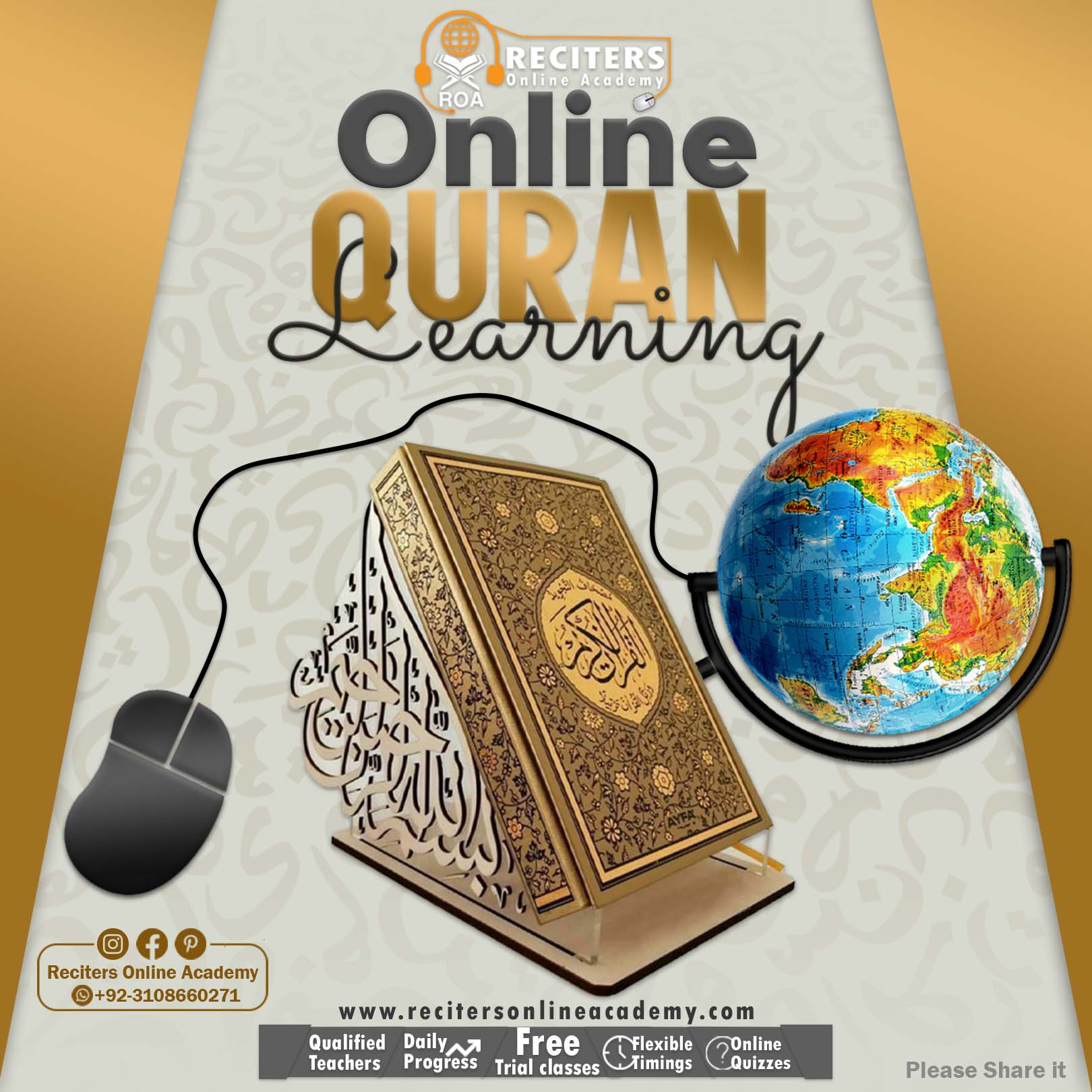 Online Quran Learning: A Solution for Busy Schedules